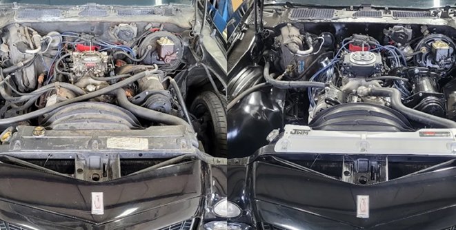 1973 Camaro engine restoration
